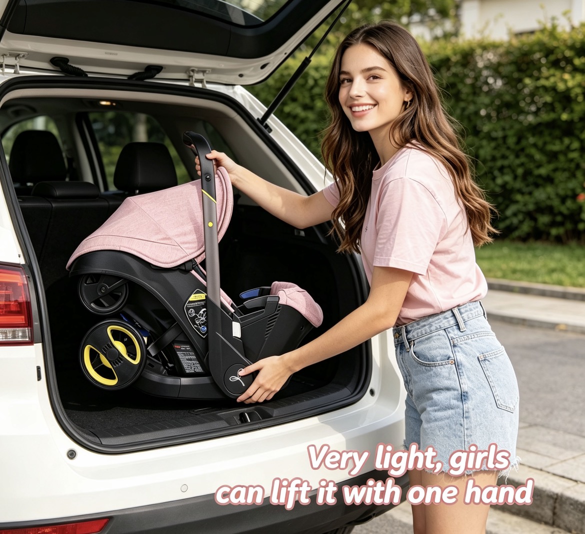 Baby Nursery Trolley - Carrinho de Bebê 3 em 1
