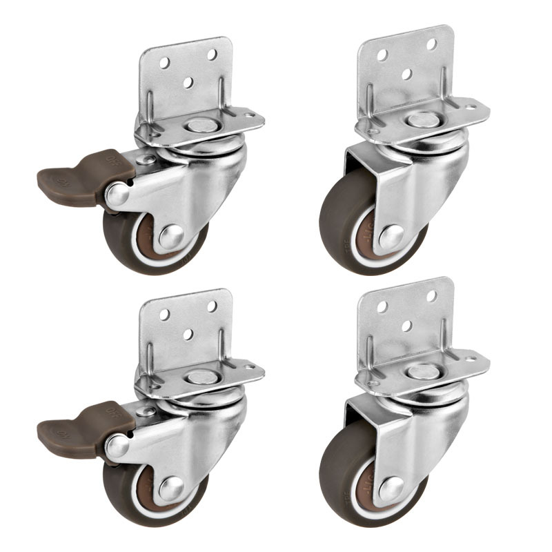 Rodízios de móveis tipo l, 4 u - Baby Nursery Trolley avaliação e preço
