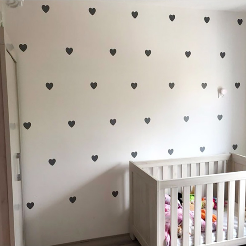 Coração adesivos decorativos p - Baby Girl Nursery Quotes avaliação e preço