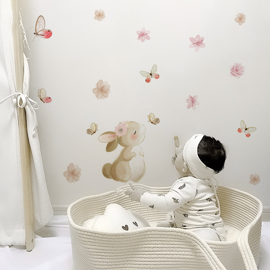 Coelho dos desenhos animados f - Baby Nursery Decor Girl avaliação e preço