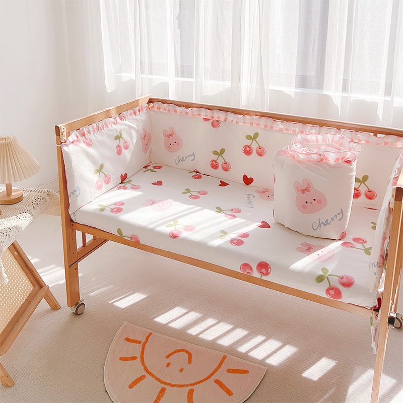 5 pçs conjunto de cama berço m - Baby Nursery Boy avaliação e preço