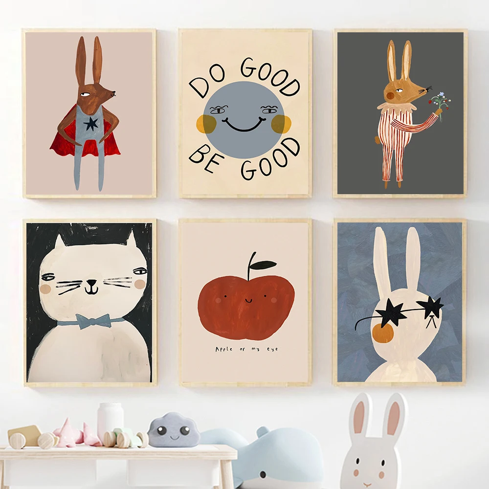 (Sem moldura) Pintura em tela  - Baby Nursery Frames avaliação e preço